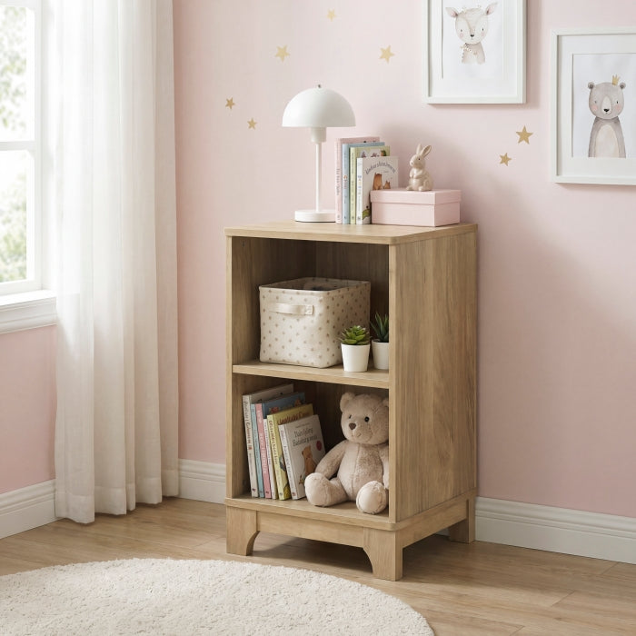 B2048-BC2S Bookcase with 2 Shelves - B2048-BC2S
