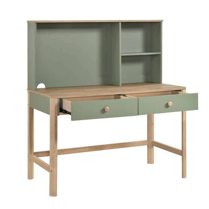B2048GN-14* (2) Writing Desk with Hutch - B2048GN-14*