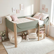 B2048GNLT-1* (3) Low Loft Bed - B2048GNLT-1*