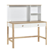 B2048WH-14* (2) Writing Desk with Hutch - B2048WH-14*
