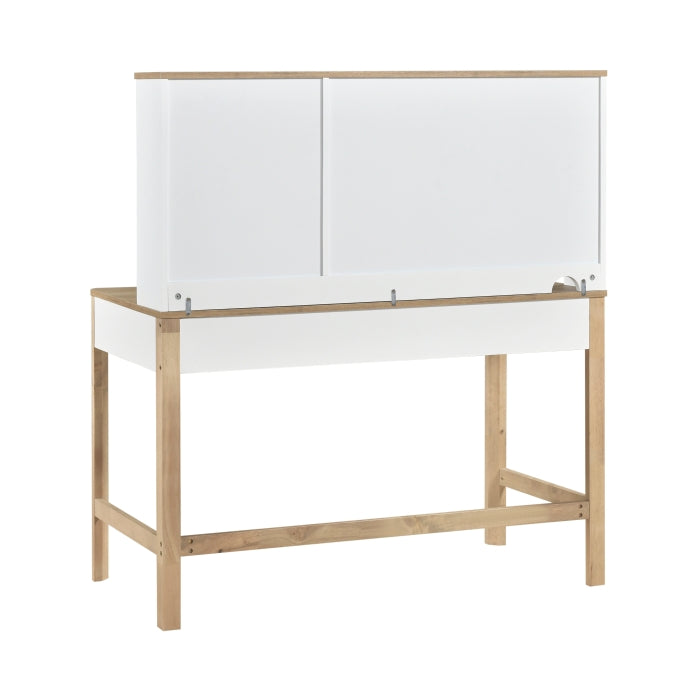 B2048WH-14* (2) Writing Desk with Hutch - B2048WH-14*