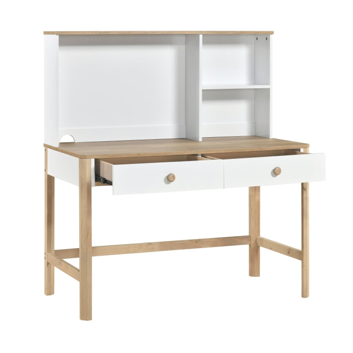 B2048WH-14* (2) Writing Desk with Hutch - B2048WH-14*