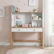 B2048WH-14* (2) Writing Desk with Hutch - B2048WH-14*