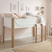 B2048WHLT-1* (3) Low Loft Bed - B2048WHLT-1*