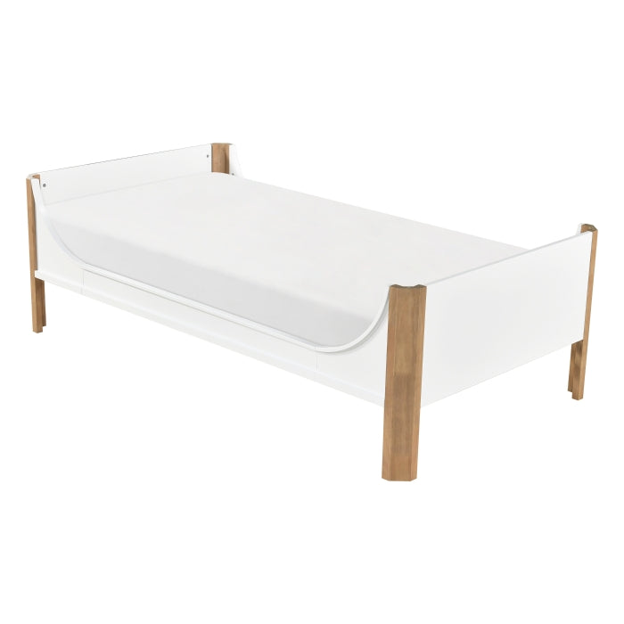 B2048WHT-1* (2) Twin Platform Bed - B2048WHT-1*