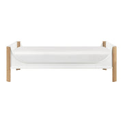 B2048WHT-1* (2) Twin Platform Bed - B2048WHT-1*