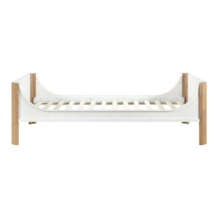 B2048WHT-1* (2) Twin Platform Bed - B2048WHT-1*