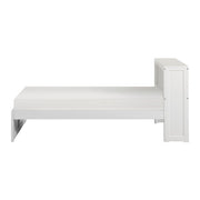 B2053BCW-1* (2) Twin Bookcase Platform Bed - B2053BCW-1*