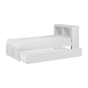 B2053BCW-1R* (3) Twin Bookcase Platform Bed with Twin Trundle - B2053BCW-1R*