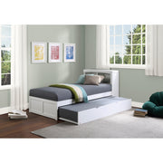 B2053BCW-1R* (3) Twin Bookcase Platform Bed with Twin Trundle - B2053BCW-1R*