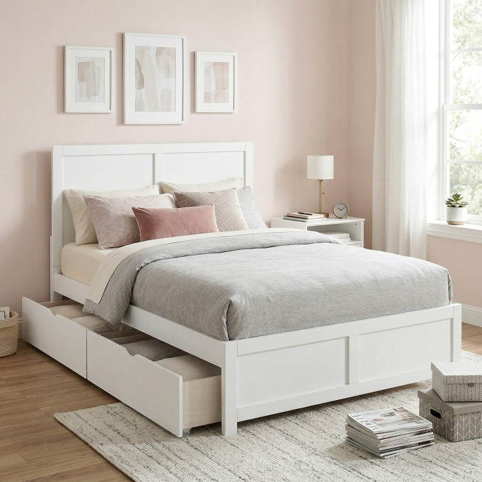 B2053FW-1* (3) Full Platform Bed - B2053FW-1*