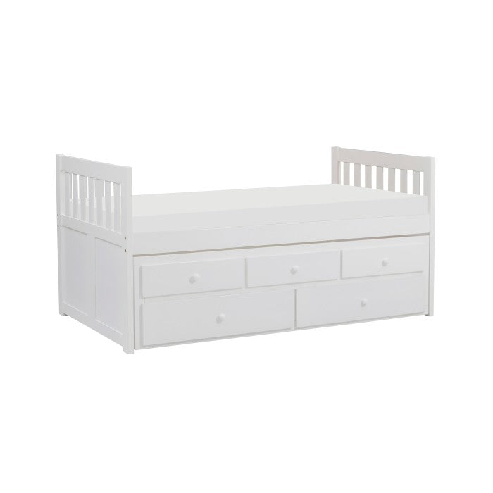 B2053PRW-1* (2) Twin/Twin Trundle Bed - B2053PRW-1*