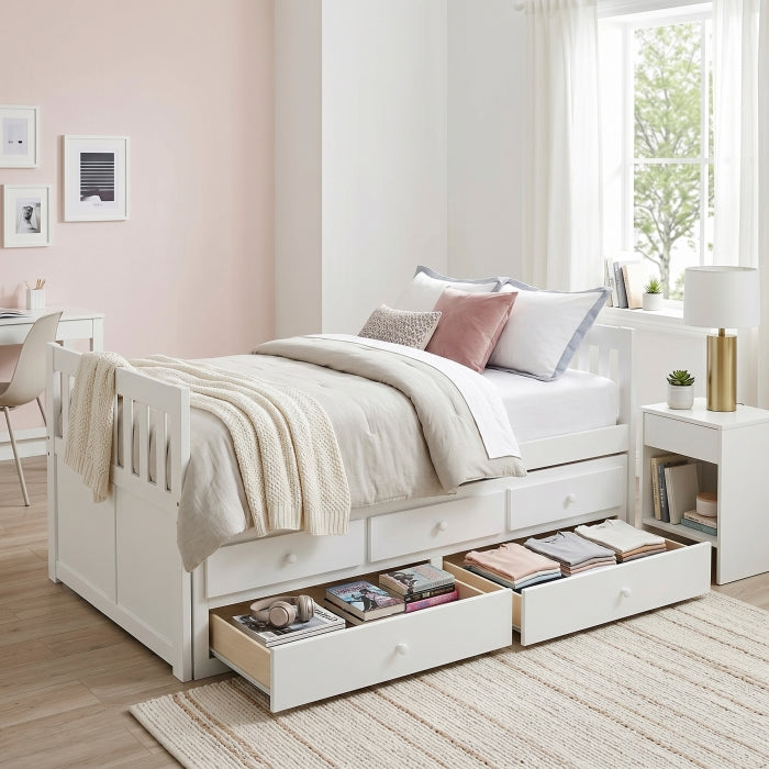 B2053PRW-1* (2) Twin/Twin Trundle Bed - B2053PRW-1*