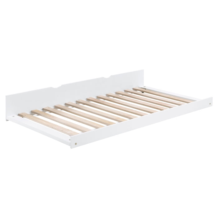 B2053SBW-1*R (5) Twin/Twin Step Bunk Bed with Twin Trundle - B2053SBW-1*R