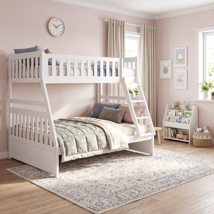B2053TFW-1* (3) Twin/Full Bunk Bed - B2053TFW-1*