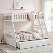 B2053TFW-1*R (4) Twin/Full Bunk Bed with Twin Trundle - B2053TFW-1*R