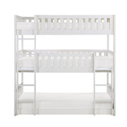 B2053TTTW-1* (3) Triple Bunk Bed - B2053TTTW-1*