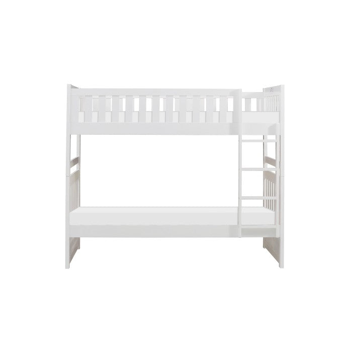 B2053W-1* (3) Twin/Twin Bunk Bed - B2053W-1*