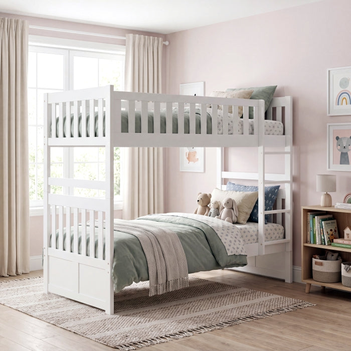 B2053W-1* (3) Twin/Twin Bunk Bed - B2053W-1*