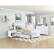B2053W-4D1 1-Drawer Night Stand - B2053W-4D1