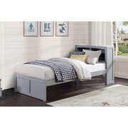 B2063BC-1* (2) Twin Bookcase Platform Bed - B2063BC-1*