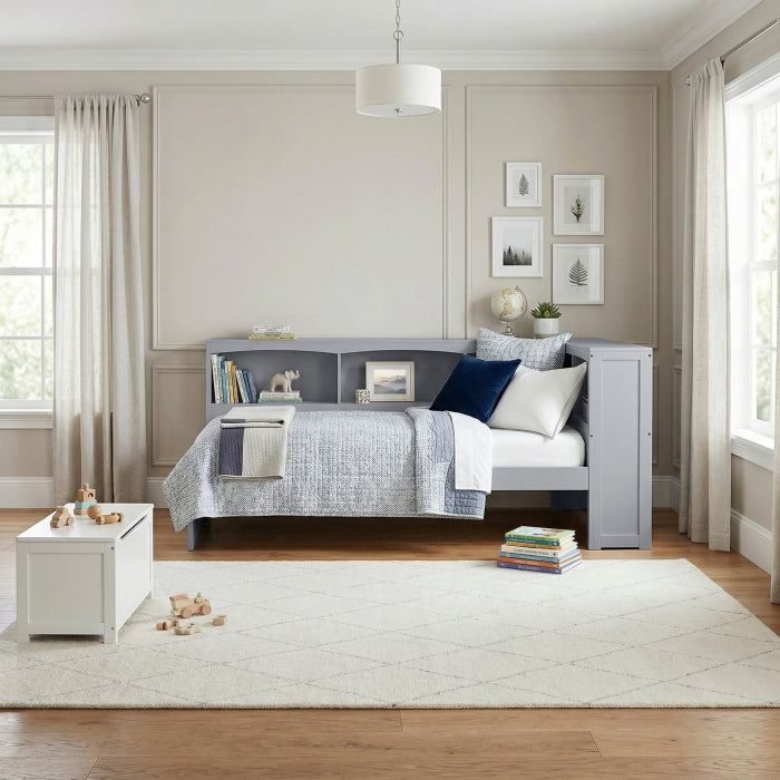 B2063BC-1BC* (3) Twin Bookcase Corner Platform Bed - B2063BC-1BC*