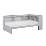 B2063BC-1BC* (3) Twin Bookcase Corner Platform Bed - B2063BC-1BC*