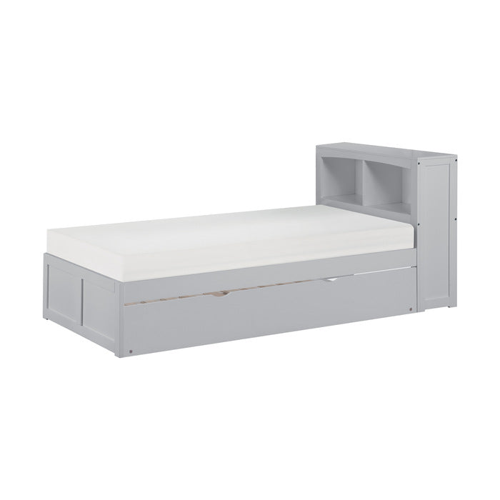 B2063BC-1R* (3) Twin Bookcase Platform Bed with Twin Trundle - B2063BC-1R*