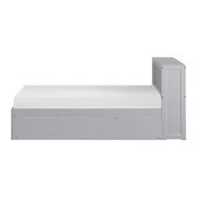 B2063BC-1R* (3) Twin Bookcase Platform Bed with Twin Trundle - B2063BC-1R*