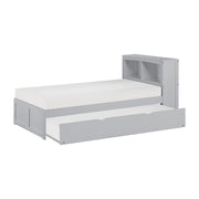 B2063BC-1R* (3) Twin Bookcase Platform Bed with Twin Trundle - B2063BC-1R*