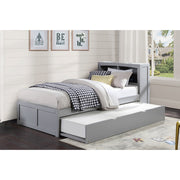 B2063BC-1R* (3) Twin Bookcase Platform Bed with Twin Trundle - B2063BC-1R*