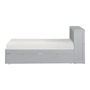 B2063BC-1T* (3) Twin Bookcase Platform Bed with Storage Boxes - B2063BC-1T*