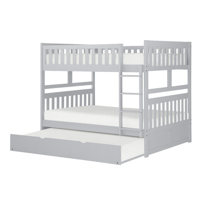 B2063FF-1*R (4) Full/Full Bunk Bed with Twin Trundle - B2063FF-1*R