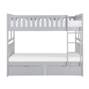 B2063FF-1*T (4) Full/Full Bunk Bed with Storage Boxes - B2063FF-1*T