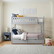 B2063FF-1*T (4) Full/Full Bunk Bed with Storage Boxes - B2063FF-1*T