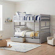 B2063FF-1*T (4) Full/Full Bunk Bed with Storage Boxes - B2063FF-1*T