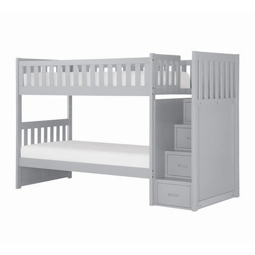 B2063SB-1* (4) Twin/Twin Step Bunk Bed - B2063SB-1*