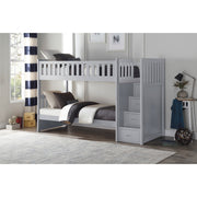 B2063SB-1* (4) Twin/Twin Step Bunk Bed - B2063SB-1*