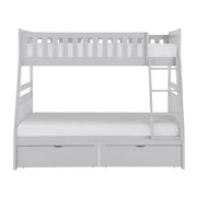 B2063TF-1*T (4) Twin/Full Bunk Bed with Storage Boxes - B2063TF-1*T