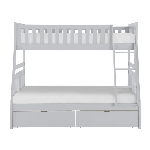 B2063TF-1*T (4) Twin/Full Bunk Bed with Storage Boxes - B2063TF-1*T
