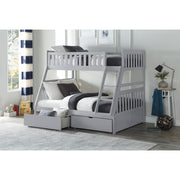 B2063TF-1*T (4) Twin/Full Bunk Bed with Storage Boxes - B2063TF-1*T