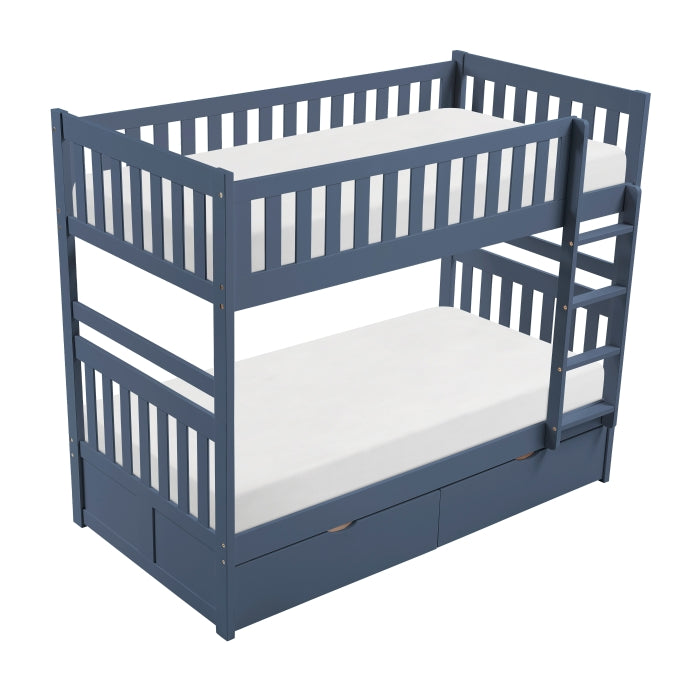 B2083BU-1* (3) Twin/Twin Bunk Bed - B2083BU-1*