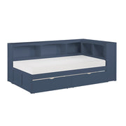 B2083BUBC-1BC* (3) Twin Bookcase Corner Platform Bed - B2083BUBC-1BC*