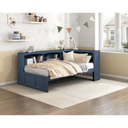 B2083BUBC-1BC* (3) Twin Bookcase Corner Platform Bed - B2083BUBC-1BC*