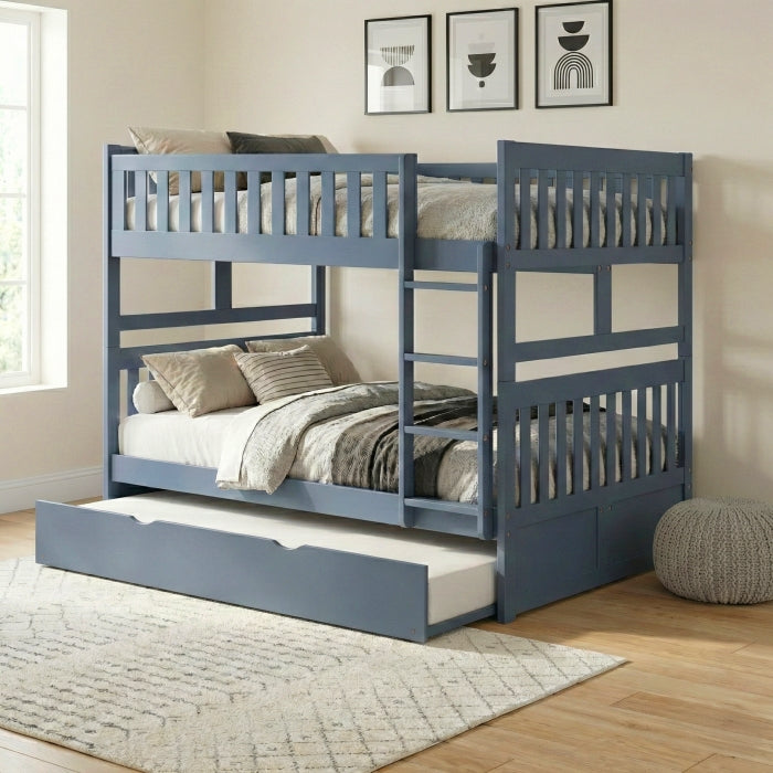 B2083BUFF-1* (3) Full/Full Bunk Bed - B2083BUFF-1*