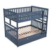 B2083BUFF-1* (3) Full/Full Bunk Bed - B2083BUFF-1*