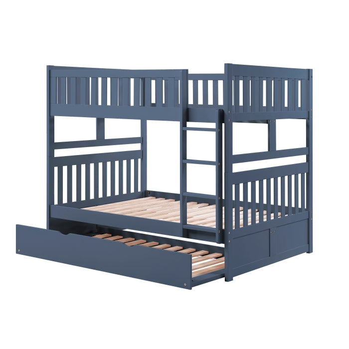 B2083BUFF-1* (3) Full/Full Bunk Bed - B2083BUFF-1*