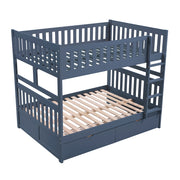 B2083BUFF-1* (3) Full/Full Bunk Bed - B2083BUFF-1*