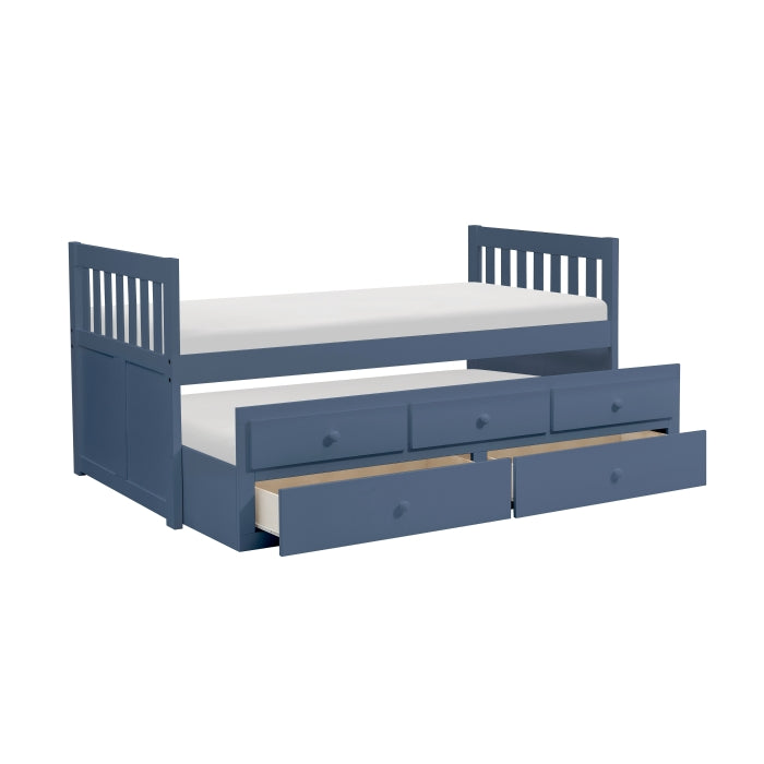 B2083BUPR-1* (2) Twin/Twin Trundle Bed - B2083BUPR-1*