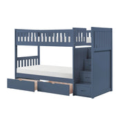 B2083BUSB-1* (4) Twin/Twin Step Bunk Bed - B2083BUSB-1*